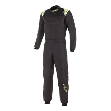 Alpinestars KMX-9 v2 Kart Racing Suit Black / Yellow Image